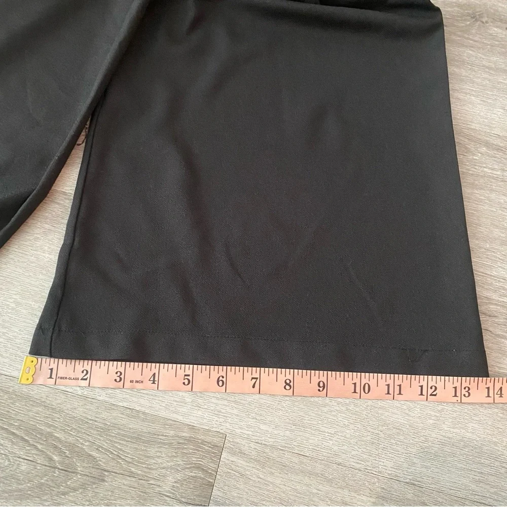 HYFVE Black dress pant with wide leg and high waist - Picture 8 of 11